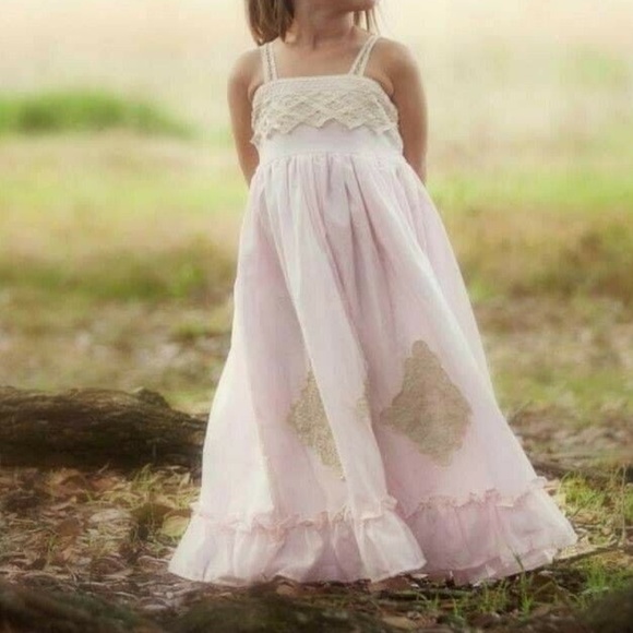 Well Dressed Wolf Other - Well Dressed Wolf Pre-Order Pink Maxi Dress NWT 3T